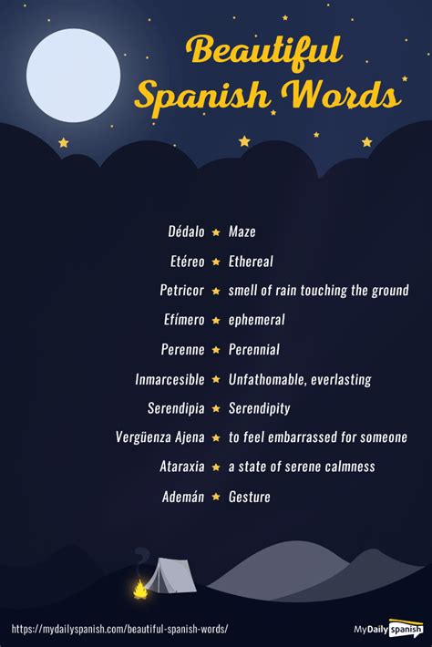 how many word in spanish language|beautiful spanish words.